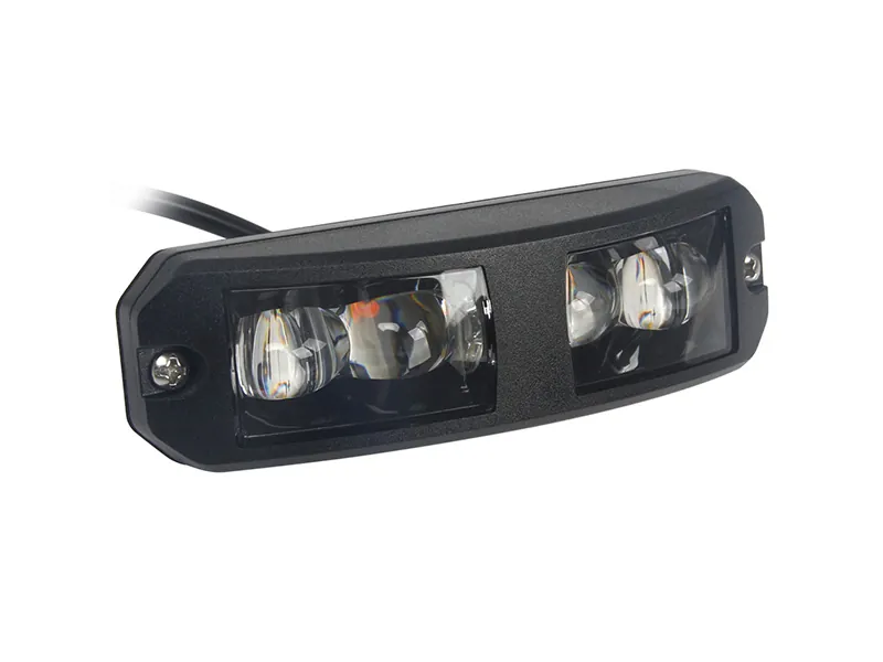Strands LED-blixtljus 180° gult