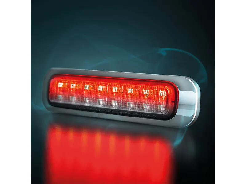 Strands Dark Knight LED-baklampa, rökfärgad lins, 12-24V - Bild 2