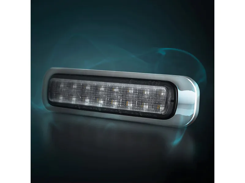Strands Dark Knight LED-baklampa, rökfärgad lins, 12-24V - Bild 3