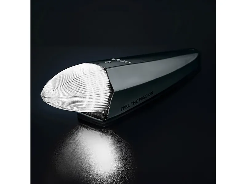 STRANDS IZE LED BLACK BULLET Torpedljus med Duo Positionsljus och Varningsljus 10-32V - Bild 3