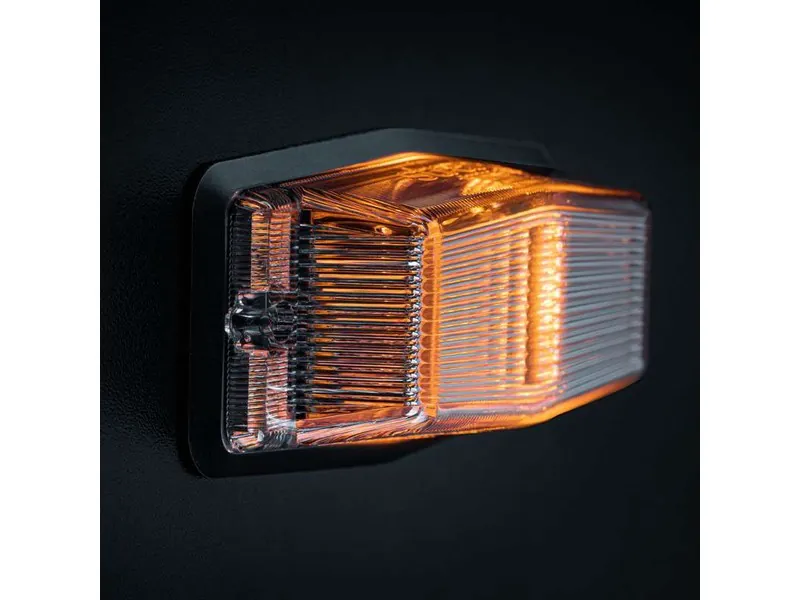 STRANDS IZE LED SILVER ARROW Positionsljus Vit/Amber 10-32V med Varningsljus - Bild 3