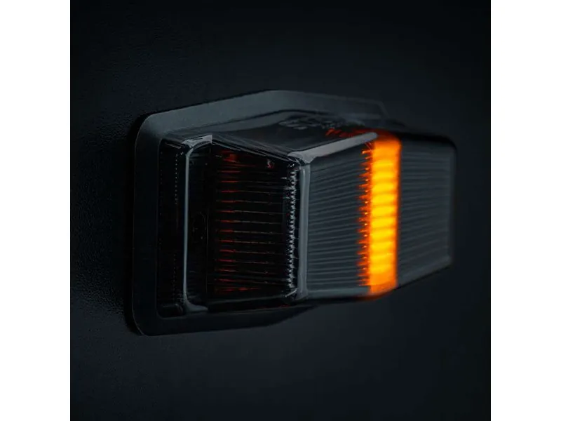 STRANDS IZE LED BLACK BULLET Positionsljus & Varningsljus 10-32V med Vit och Bärnstensgul Funktion - Bild 4