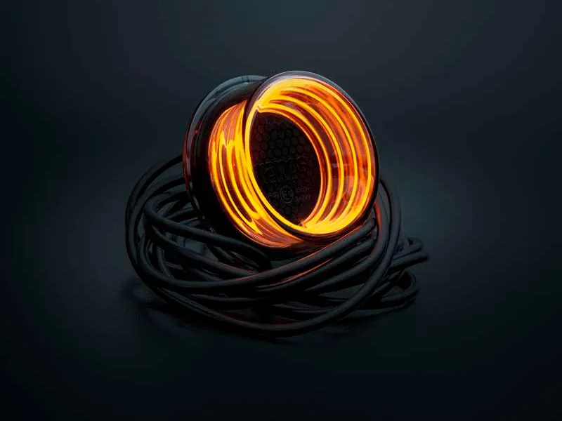 STRANDS FOR9T GEO Sidmarkeringsljus 10-40V ø70mm - Bild 3