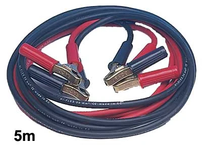 Starthjälp Kabel 50mm² - 5m med Raco-klämmor - Ledextraljus.eu